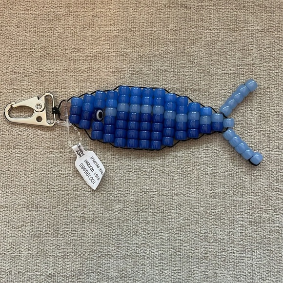 Free People Beaded Fish Bag Charm - Picture 5 of 6